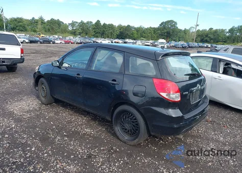 2003 Toyota Matrix Standard from USA, damaged, VIN 2T1KR32E03C100487